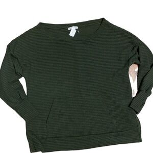 Blakey Waffle Knit Women’s Large/X-Large Oversized Top